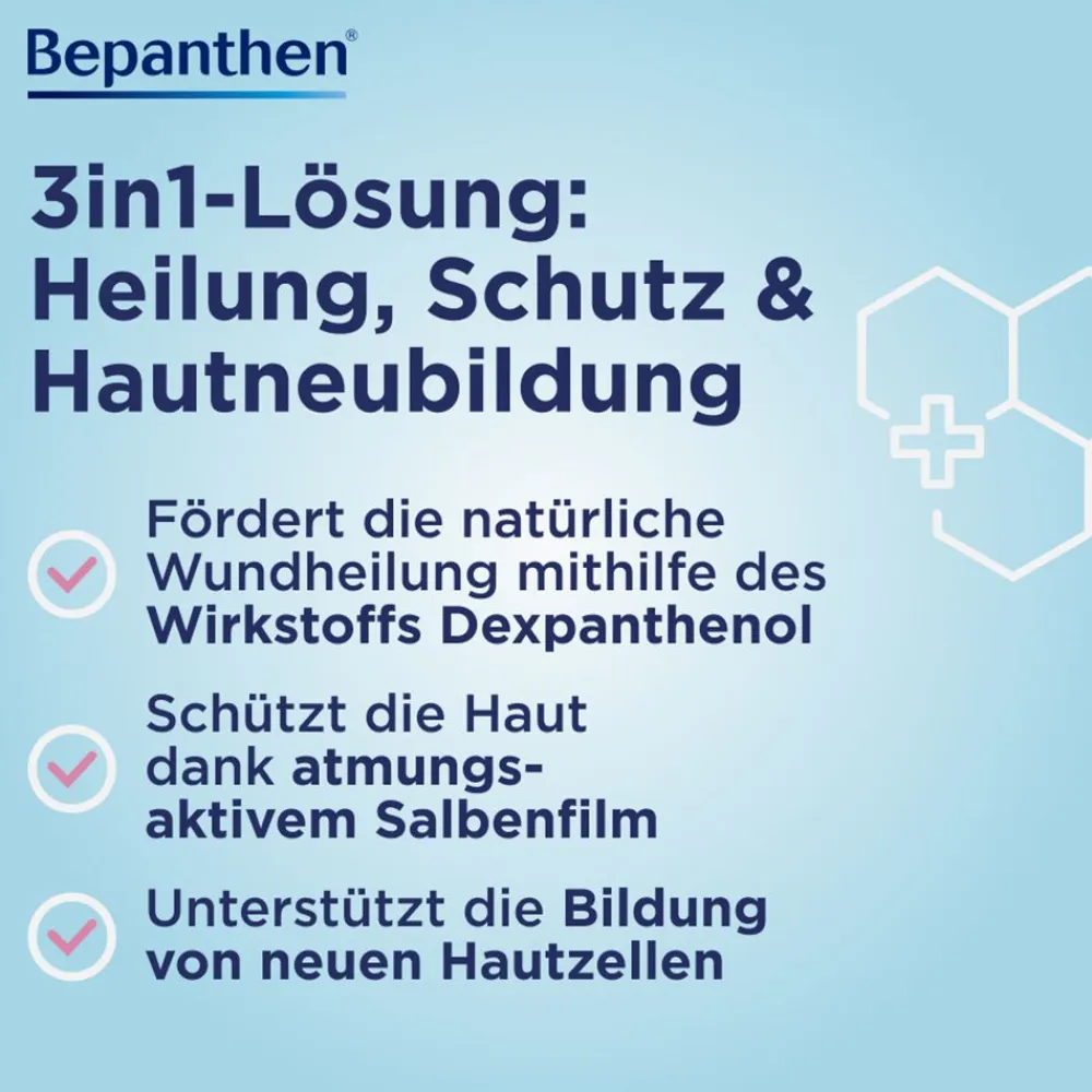 Wund- und Heilsalbe – für kleine Wunden, rissige Hautstellen, Windeldermatitis und als Tattoo Nachsorge>Bepanthen Sale