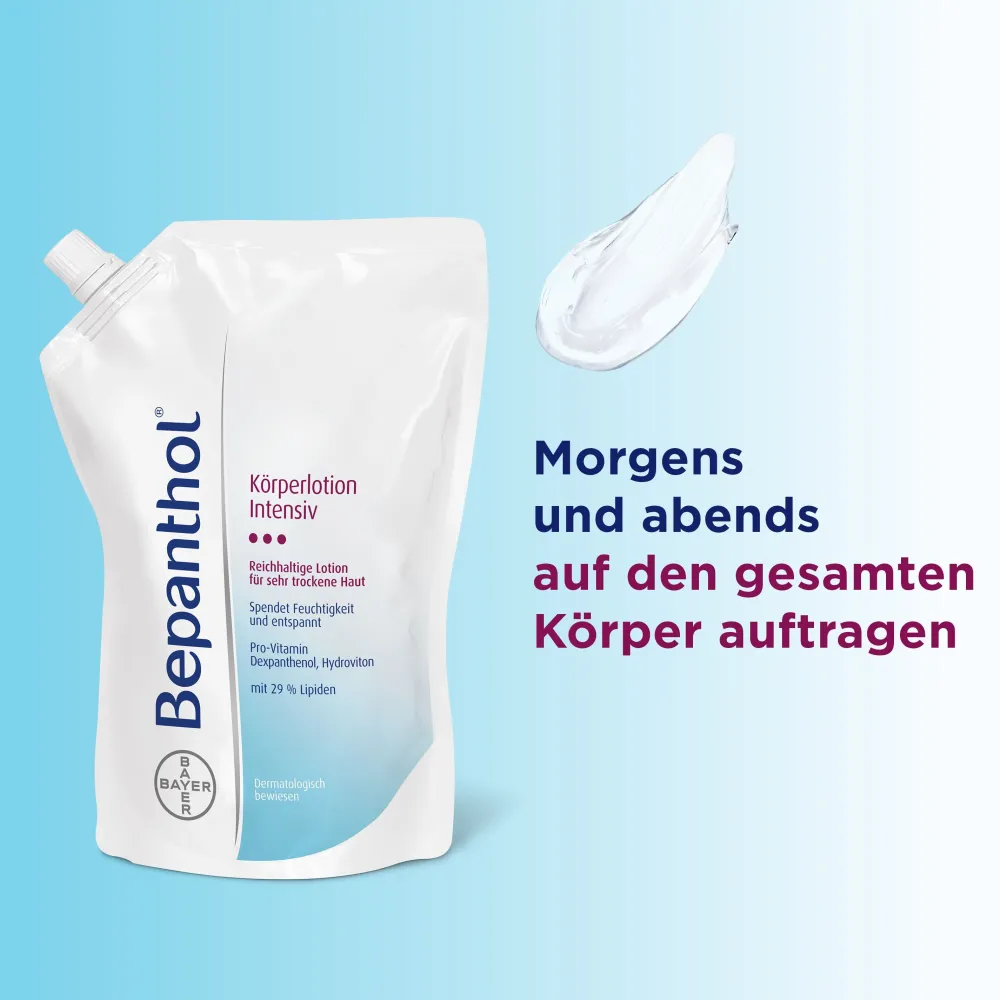 ® Intensiv Körperlotion für sehr trockene Haut Nachfüllbeutel>Bepanthol Best