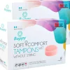 *WET* Soft + Comfort Tampons without String>Beppy Clearance