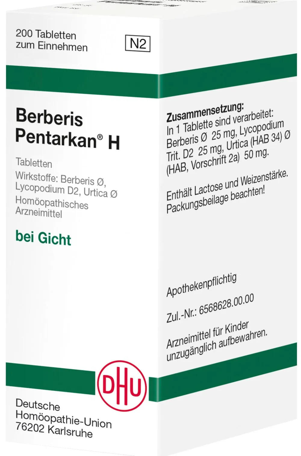 Berberis Pentarkan H Tabl.>DHU Hot