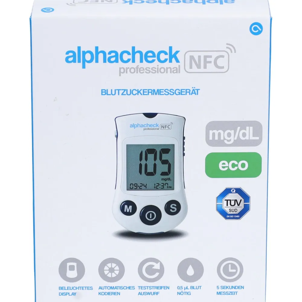 Berger Med Alphacheck professional eco mg/dL| Sale