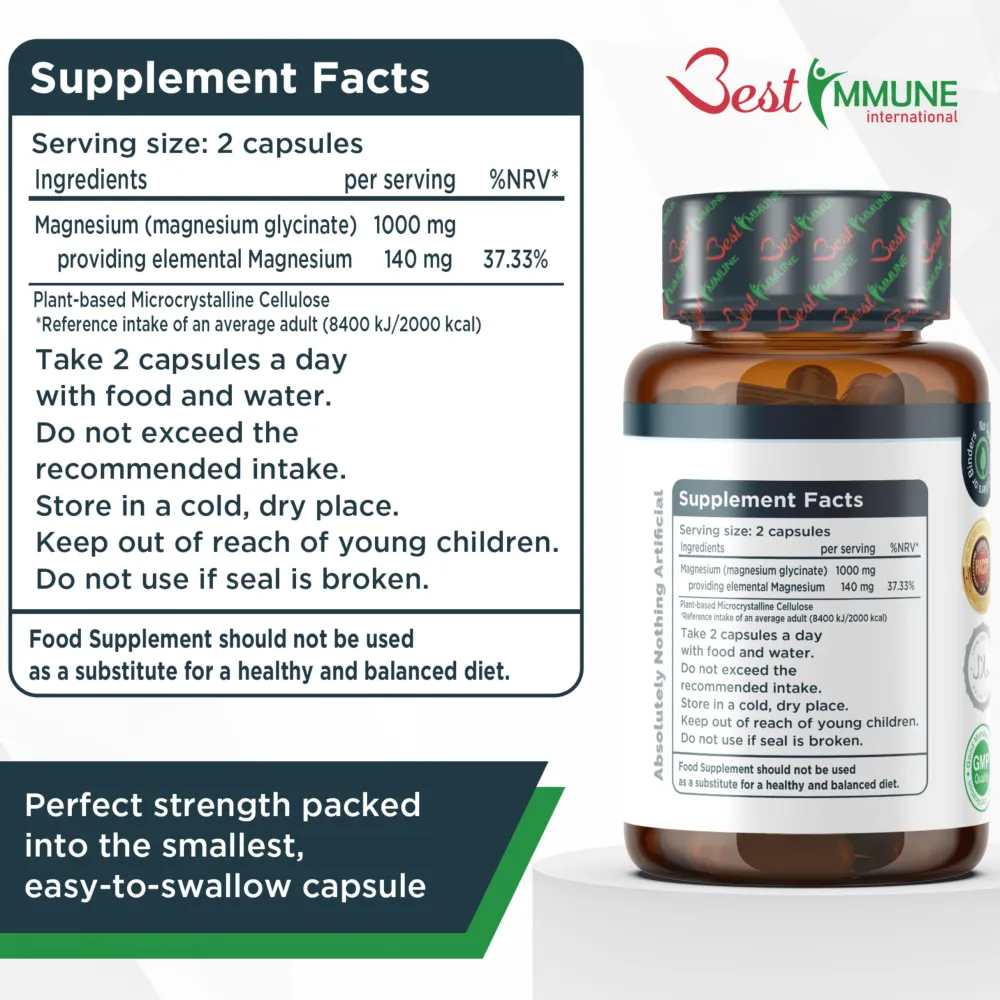 Best Immune Magnesiumglycinat 500 mg> New