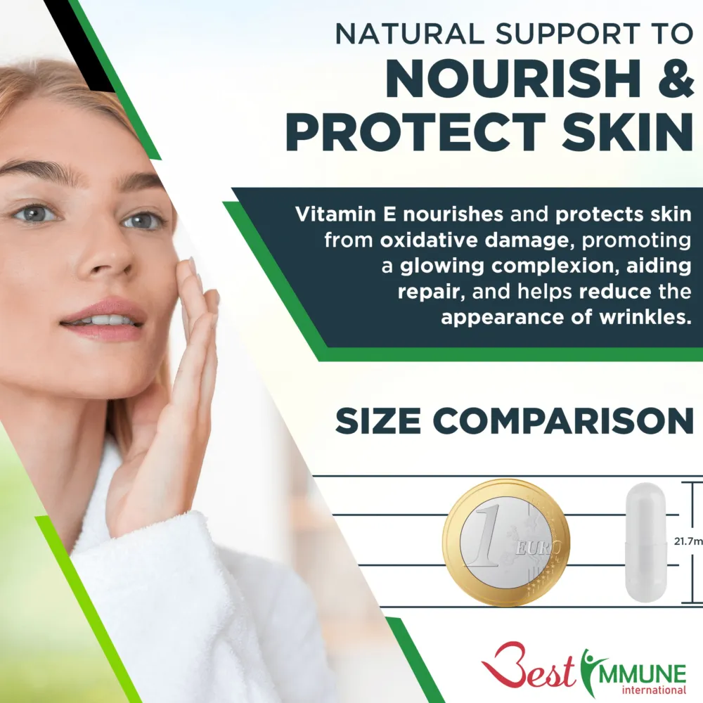 Best Immune Natürliches Vitamin E 500 IE| Online