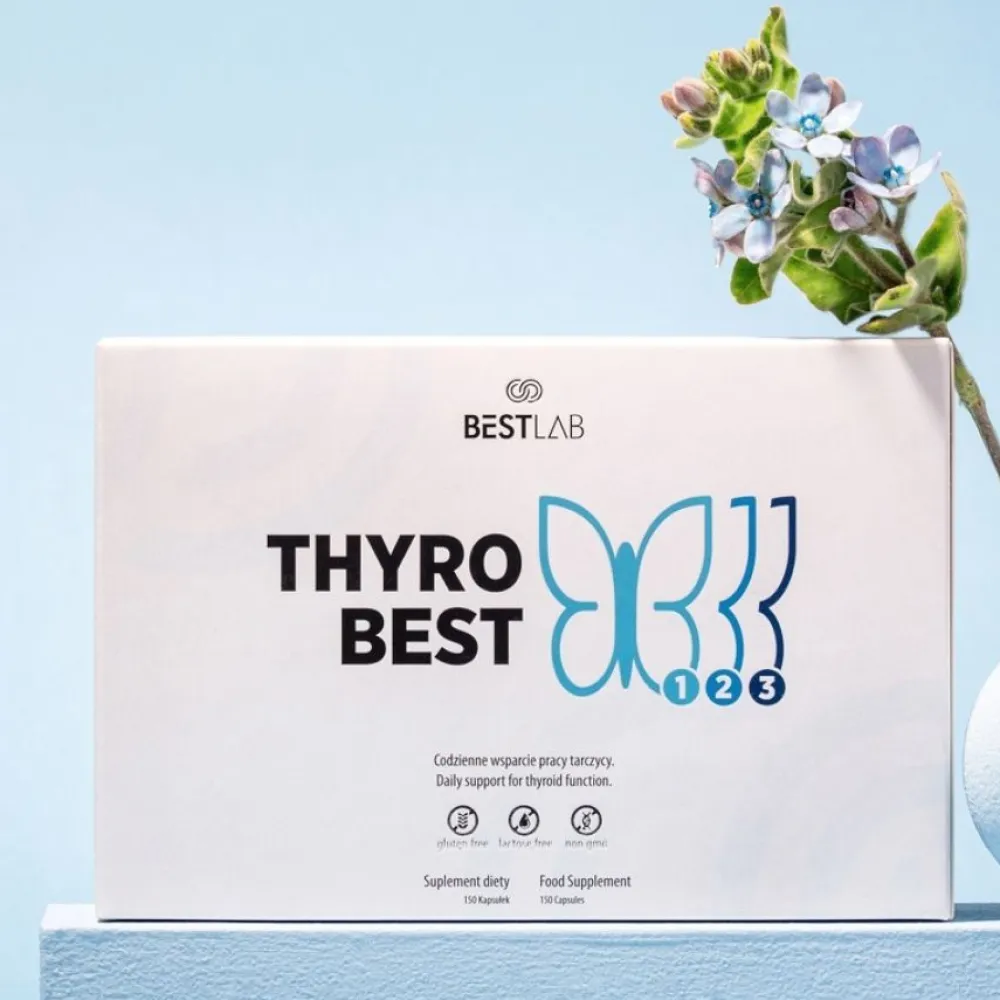 Best Lab Thyro Best Nahrungsergänzungsmittel zur Unterstützung der Schilddrüsenfunktion.> Online