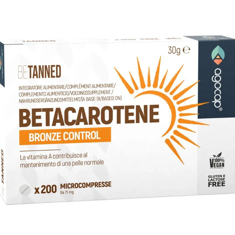 Beta-Carotin Bräunungskapseln – Sonnenbräune Komplex für natürliche Bräune mit Carotinoiden & Haut|