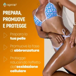 Beta-Carotin Bräunungskapseln – Sonnenbräune Komplex für natürliche Bräune mit Carotinoiden & Haut|