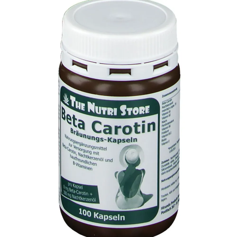 Beta-Carotin 8 mg Bräunungskapseln| Clearance