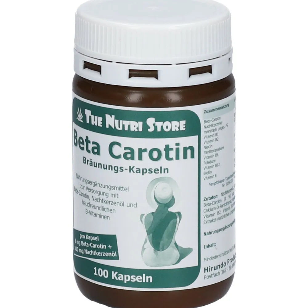 Beta-Carotin 8 mg Bräunungskapseln| Clearance