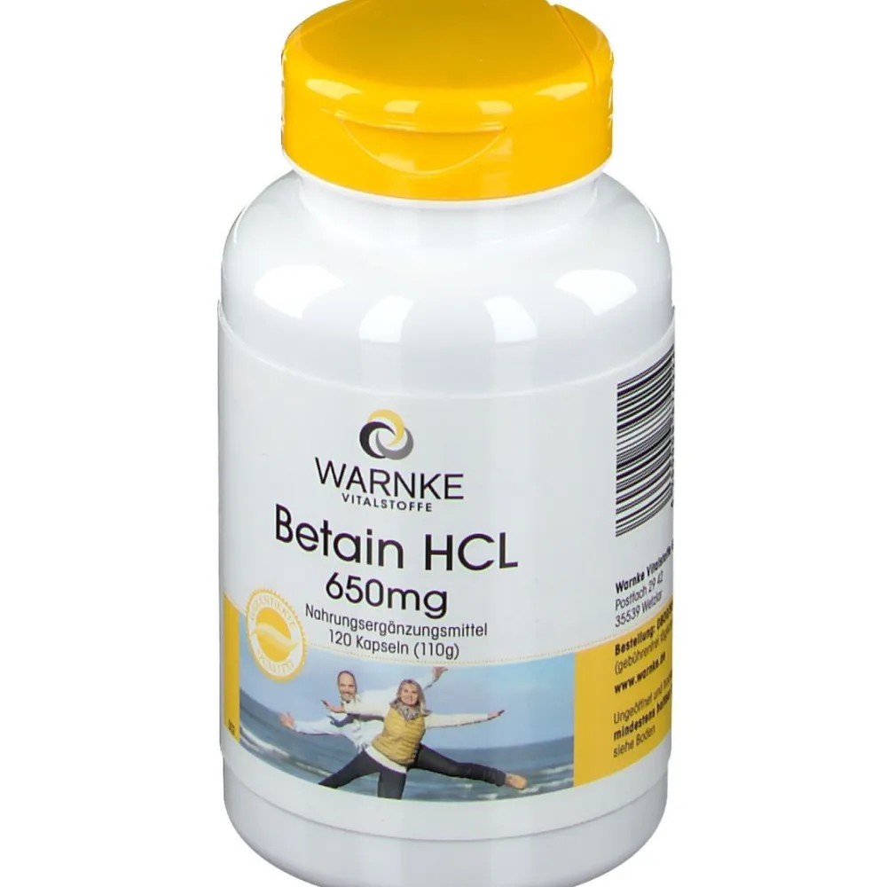 Betain HCL 650 mg> Outlet