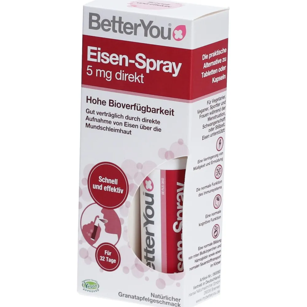 BetterYou® Eisen Direkt-Spray| New
