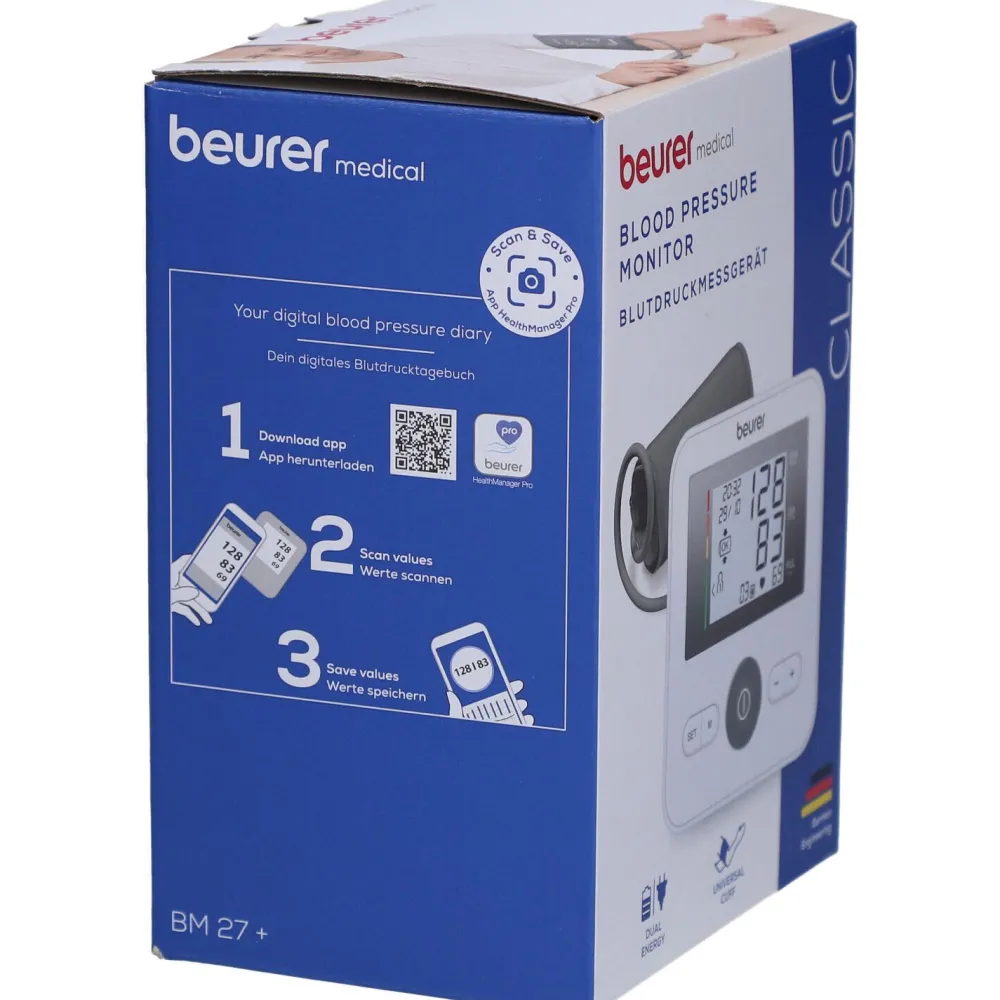 ® BM 27 Blutdruckmessgerät>beurer