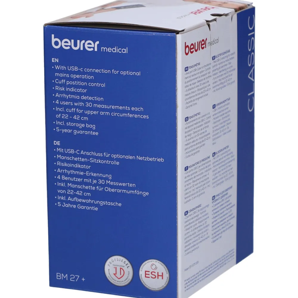 ® BM 27 Blutdruckmessgerät>beurer