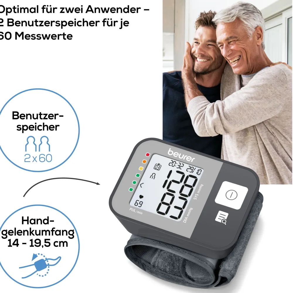 Handgelenk-Blutdruckmessgerät BC 27>beurer Best