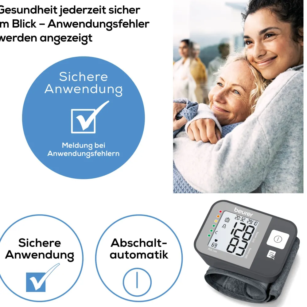 Handgelenk-Blutdruckmessgerät BC 27>beurer Best