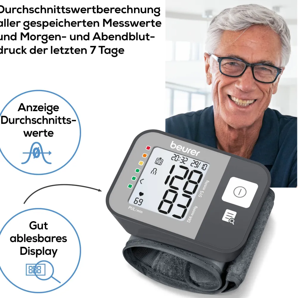 Handgelenk-Blutdruckmessgerät BC 27>beurer Best