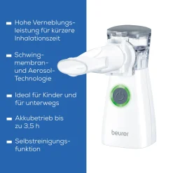 IH 57 Inhalator mit Schwimgmembran-Technologie|beurer Outlet