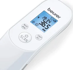 kontaktloses digitales Infrarotthermometer, schnelles Fieberthermometer zur hygienischen><noscript><img width=