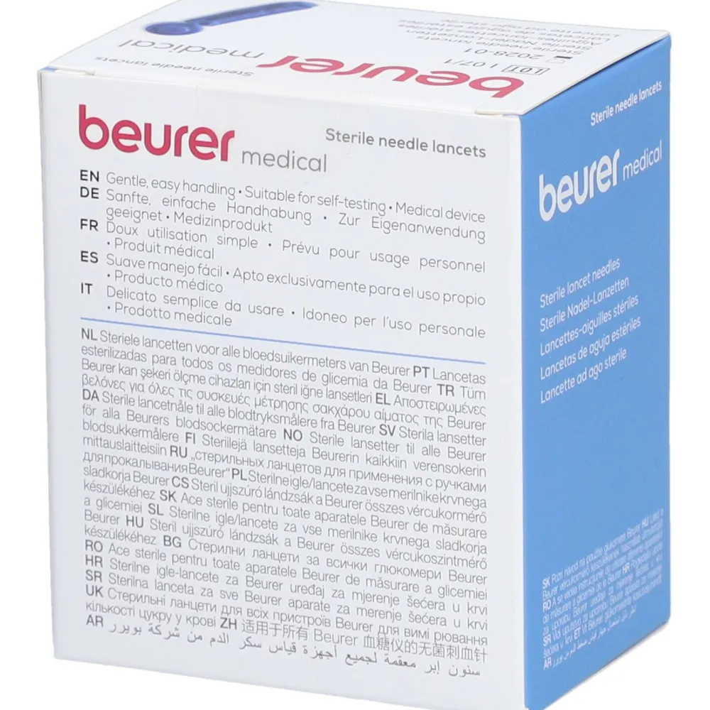 ® Nadel-Lanzetten steril 28G 2,2 mm|beurer New