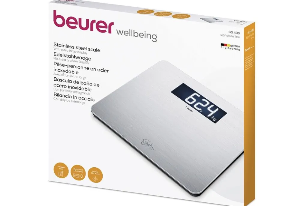 PERSONENWAAGE 200KG GS 405|beurer