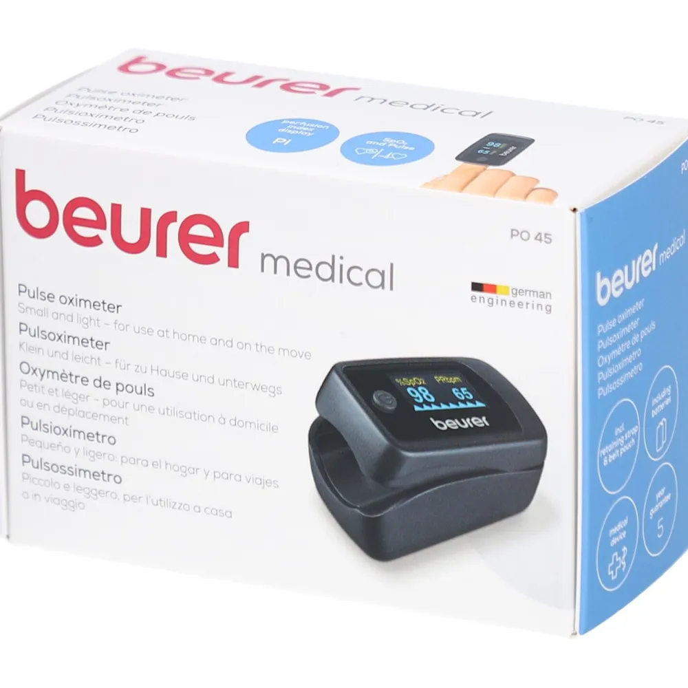 PO 45 Pulsoximeter schwarz>beurer Discount