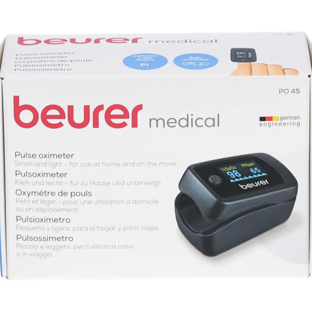 PO 45 Pulsoximeter schwarz>beurer Discount