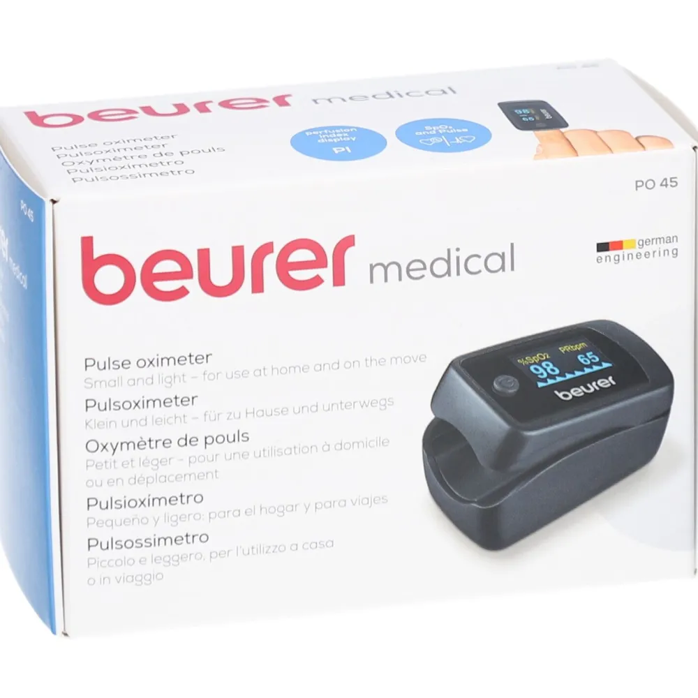 PO 45 Pulsoximeter schwarz>beurer Discount