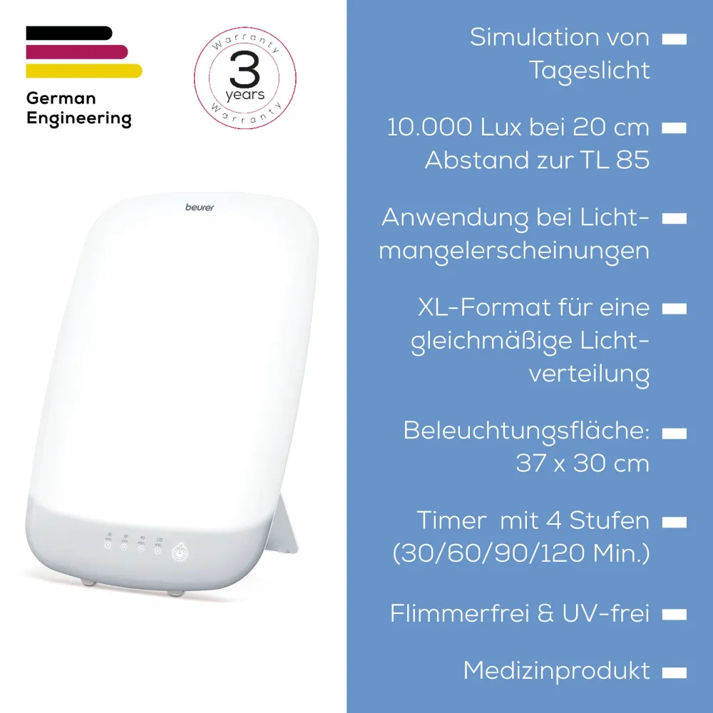 TL 85 Tageslichtlampe>beurer New
