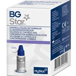 ® Kontrolllösung mit normaler Glukosekonzentration|Bgstar Online