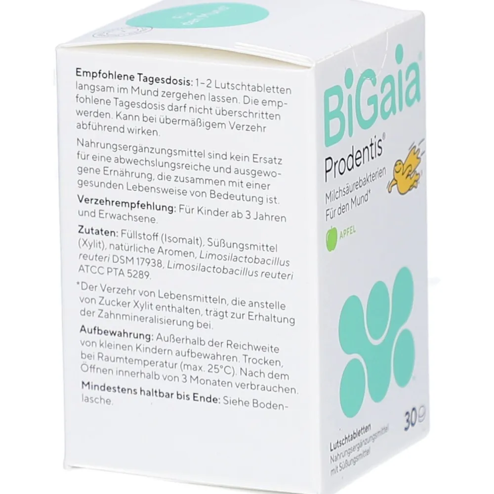 Prodentis® Milchsäurebakterien Für den Mund>BiGaia Discount