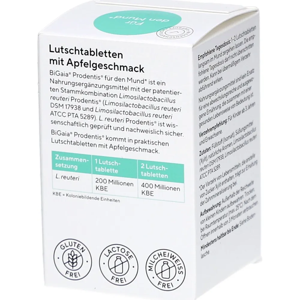 Prodentis® Milchsäurebakterien Für den Mund>BiGaia Discount