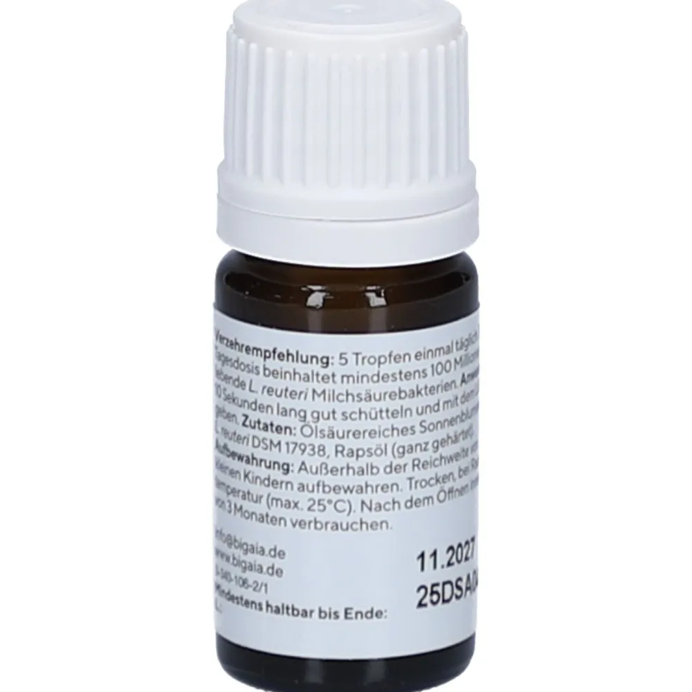 ® Tropfen mit L. reuteri|BiGaia Clearance