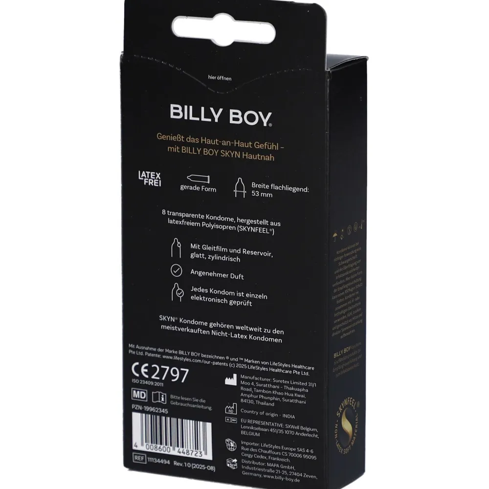 Skyn hautnah|Billy Boy Clearance