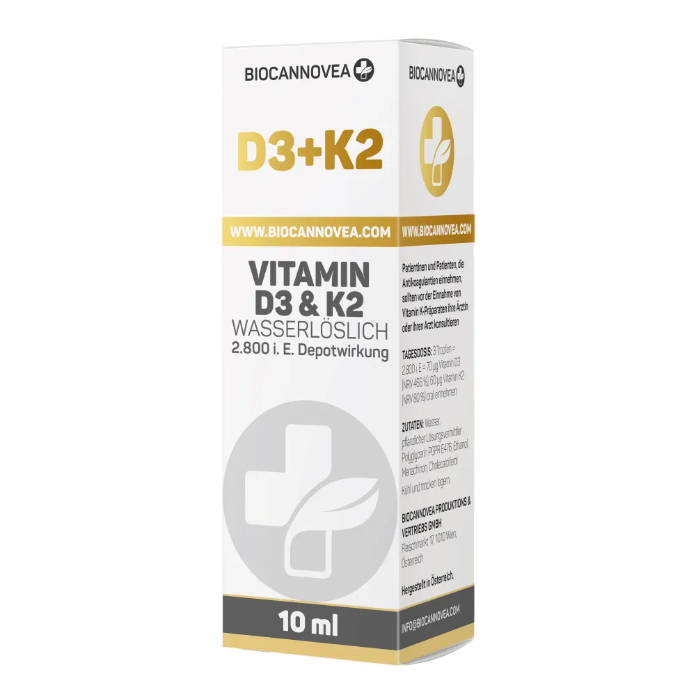 Vitamin D3+K2 wasserlöslich|BIOCANNOVEA Outlet