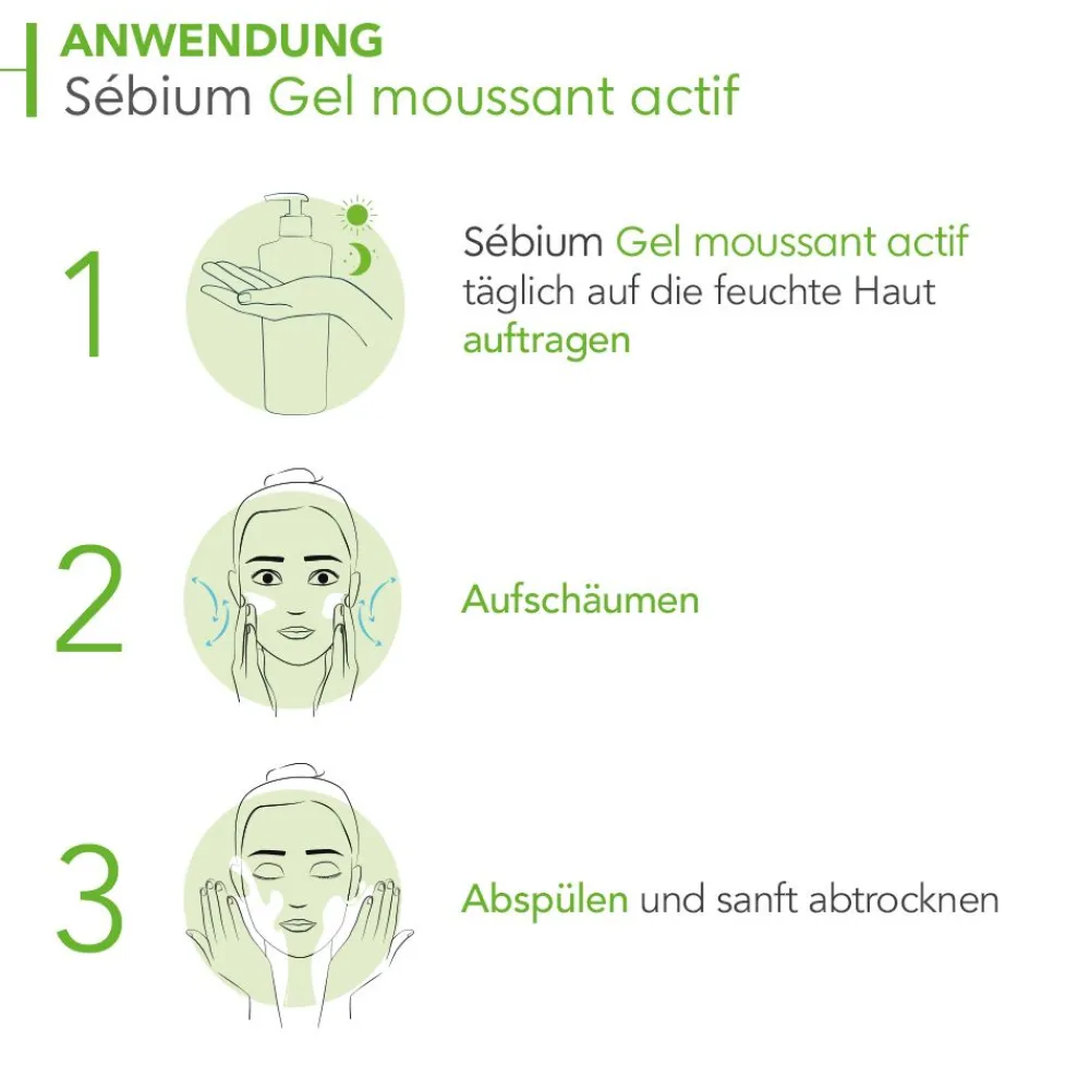 BIODERMA Sébium Gel moussant actif Reinigungsgel| Discount