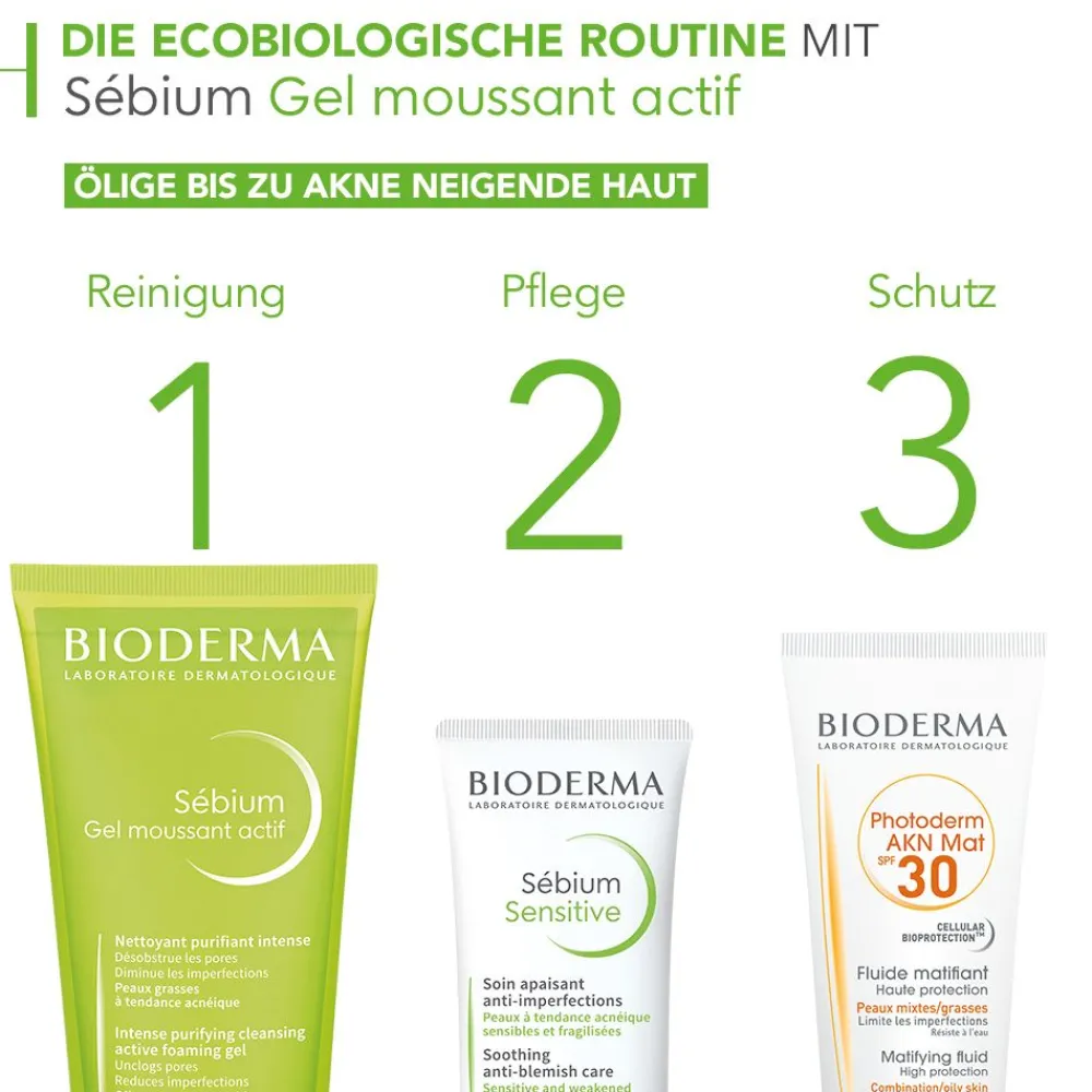 BIODERMA Sébium Gel moussant actif Reinigungsgel| Discount