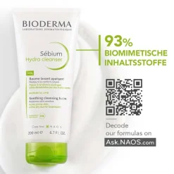 BIODERMA Sébium Hydra Cleanser - Ultra-Feuchtigkeitsspendender Reinigungsbalm für sehr trockene, zu Akne neigende Haut|