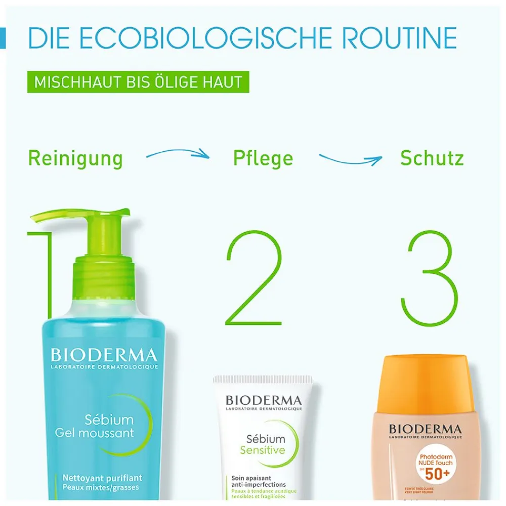 BIODERMA Sébium Sensitive Beruhigende, feuchtigkeitsspendende Anti-Unreinheiten-Creme> Outlet