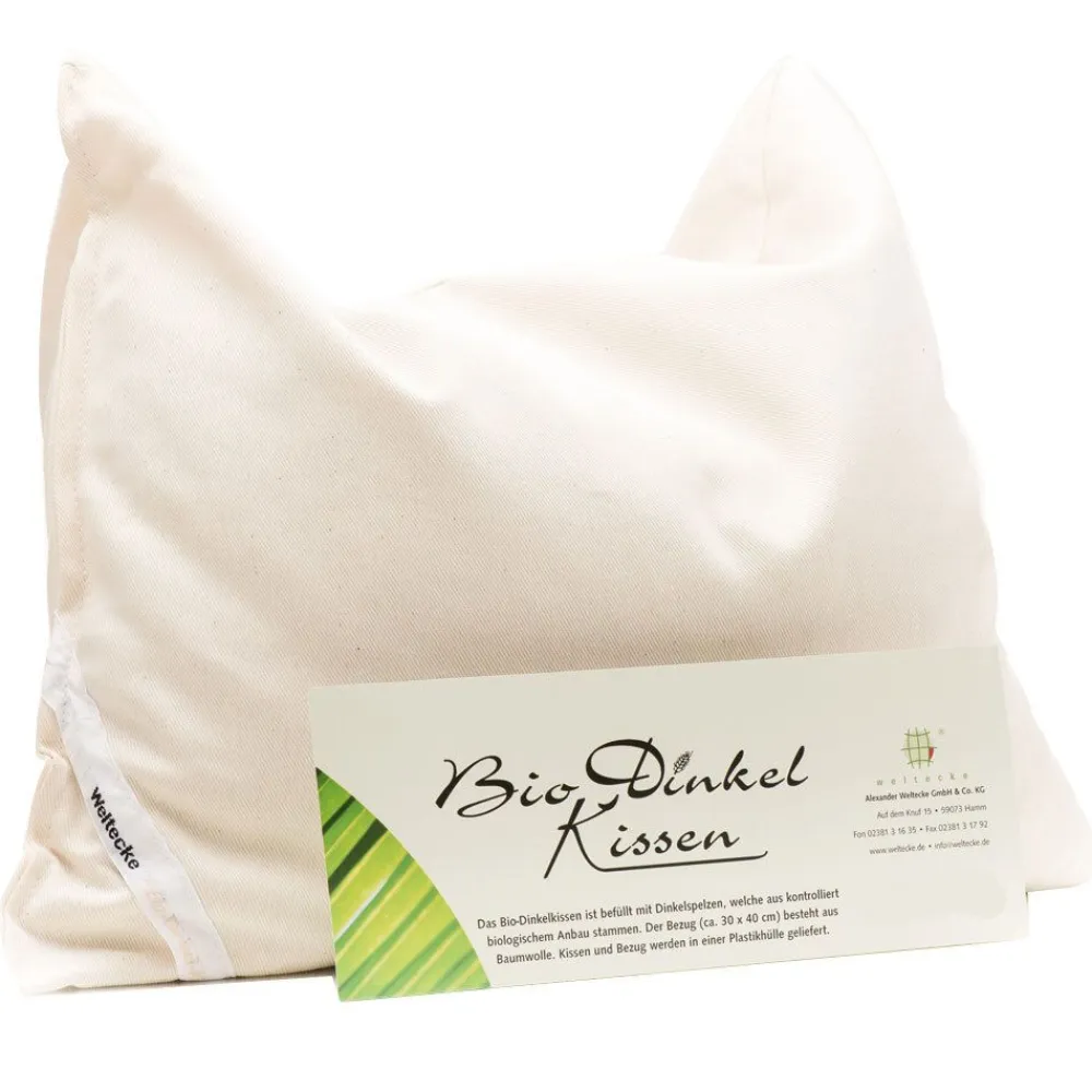 Bio Dinkelspelz-Kissen 40 x 80 cm> Best