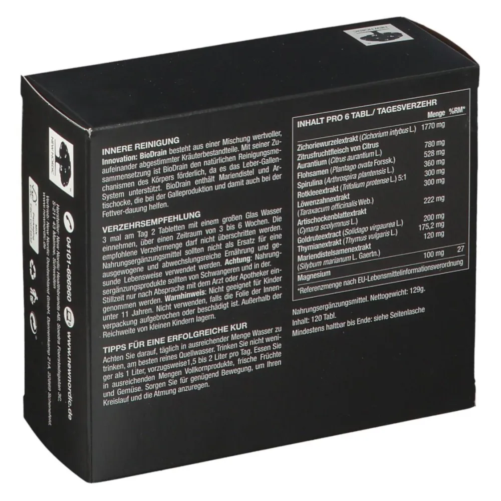 Biodrain Tabletten> Hot