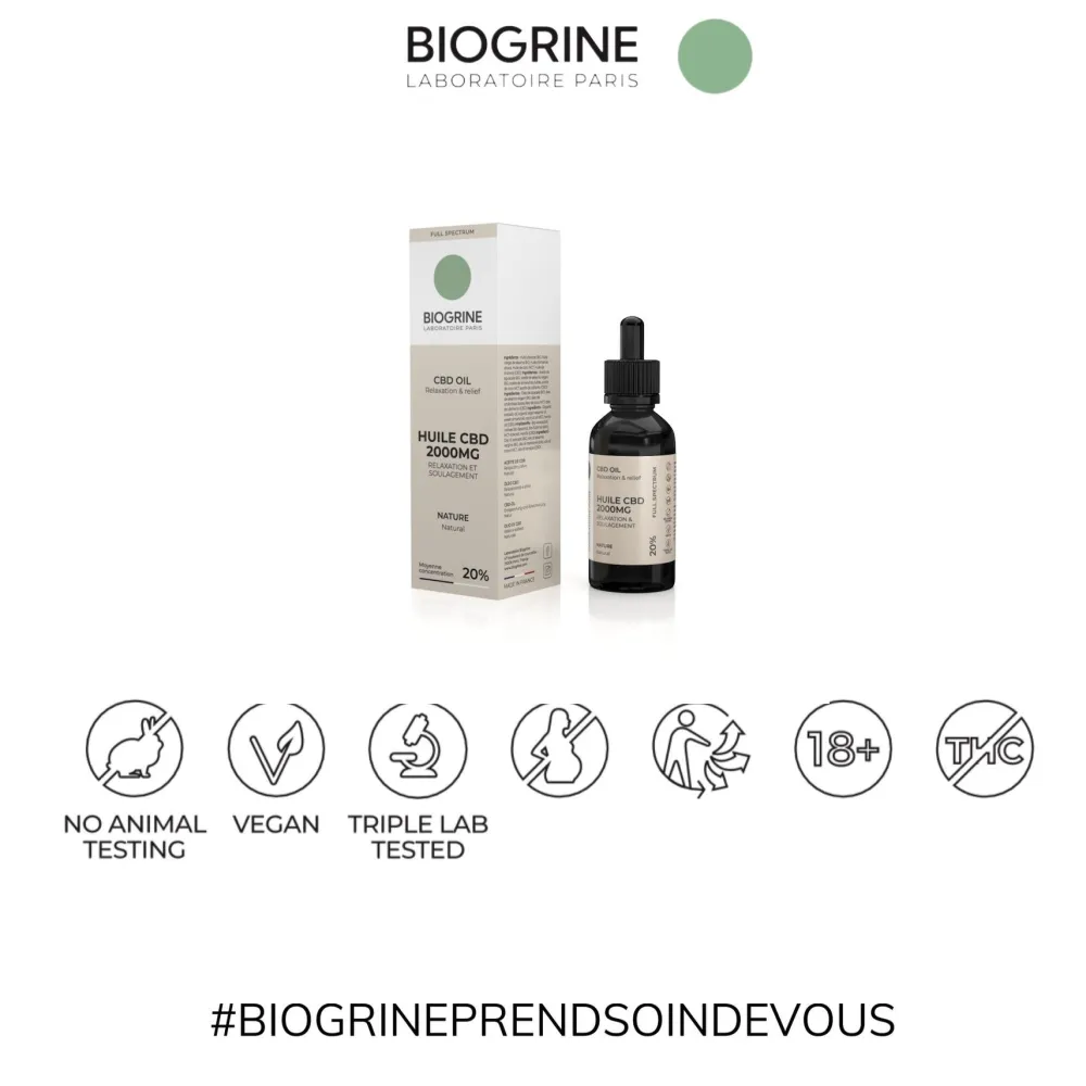 BIOGRINE CBD-ÖL 20 %> Online