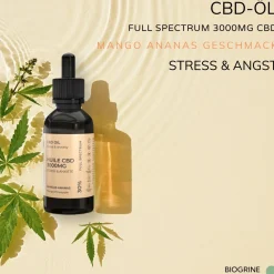 BIOGRINE CBD-ÖL 30 % Mango-Ananas| Sale