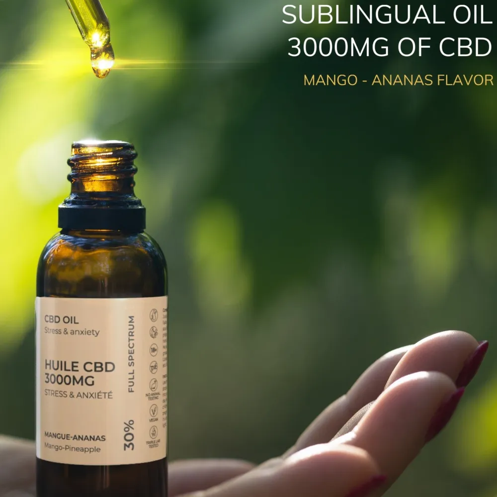 BIOGRINE CBD-ÖL 30 % Mango-Ananas| Sale
