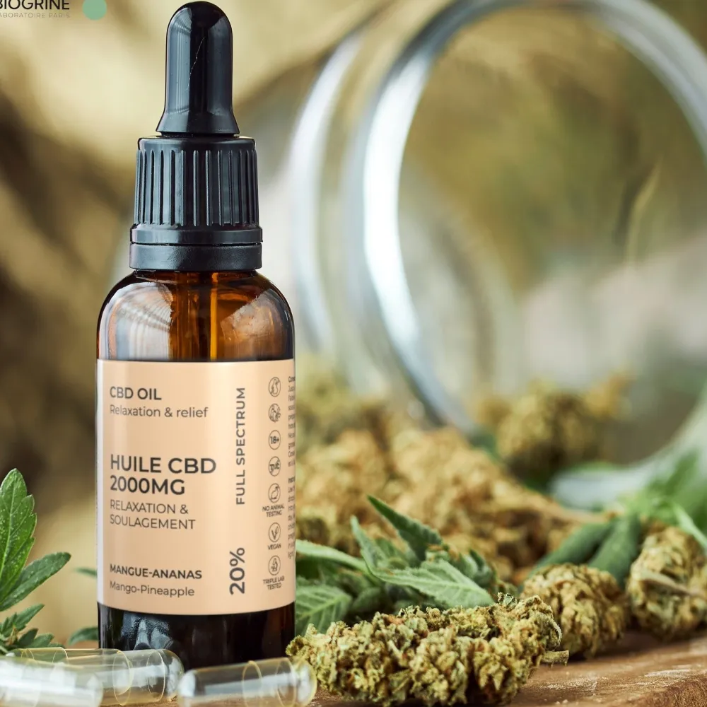 BIOGRINE CBD-ÖL 20 % Mango-Ananas> Clearance