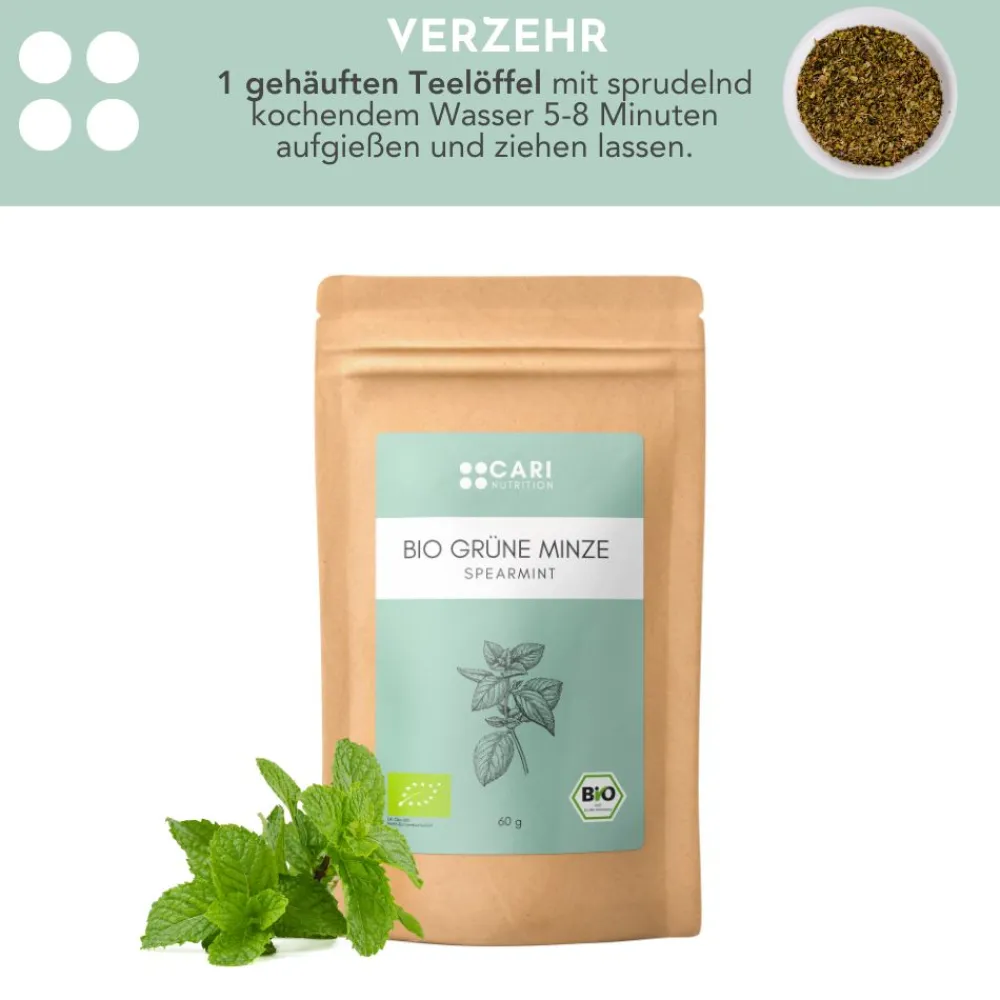 Bio Grüne Minze Tee|CARI NUTRITION Sale