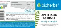 Bioherba Apfelessig Extrakt Kapseln| Online