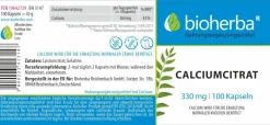 Bioherba Calciumcitrat Kapseln> Online