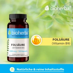 Bioherba Folsäure (Vitamin B9) Kapseln><noscript><img width=