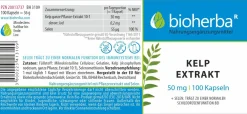 Bioherba Kelp Extrakt Kapseln> New