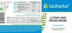 Bioherba Lutein und Heidelbeere Kapseln> Sale
