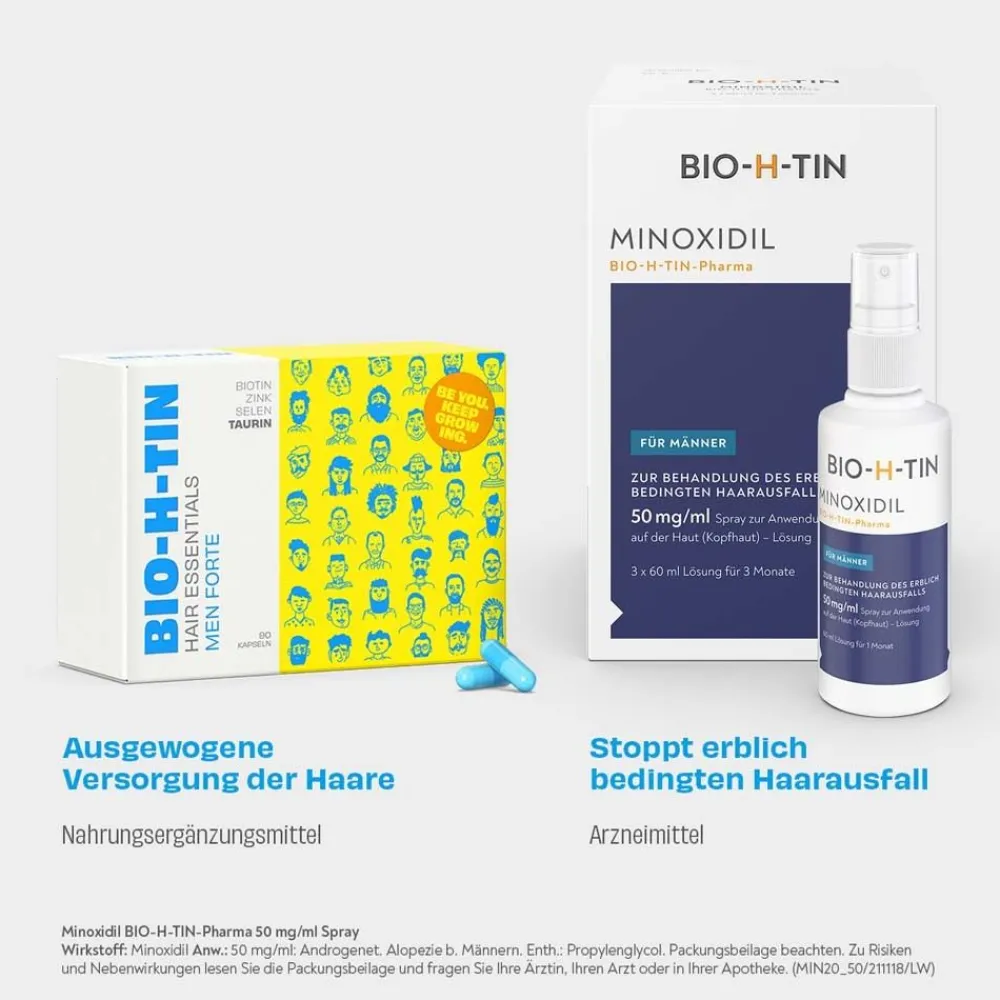 Hair Essentials Men Forte>Bio-H-Tin Hot